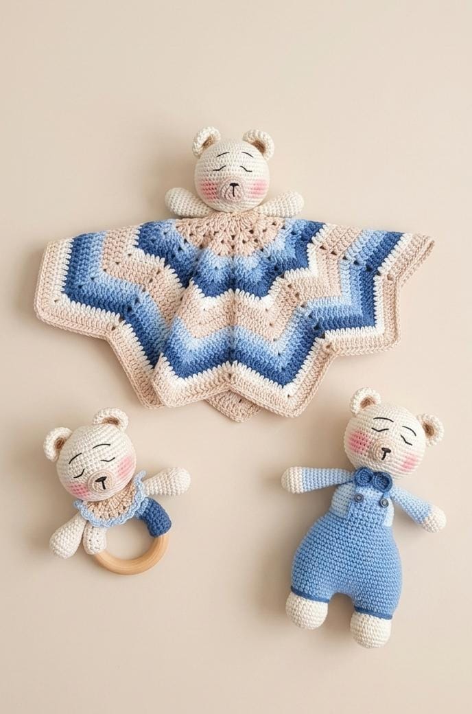 🧸 ✨¡Amor en forma de amigurumis! ✨🧸